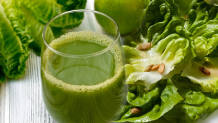 Milyen előnyei vannak a salátának? Mit csinál a rendszeres saláta juice fogyasztása?