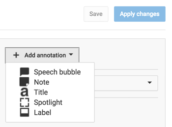 youtube add annotation