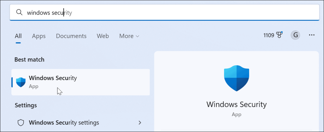 Windows biztonsági alkalmazás