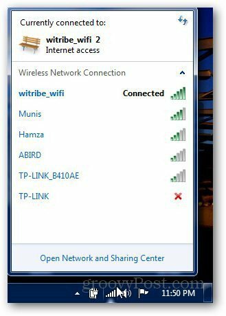Wifi jelszó 1