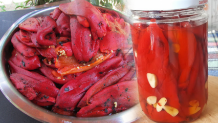Hogyan készítsünk otthon télen sült paprikát? Sült pirospaprika savanyúság