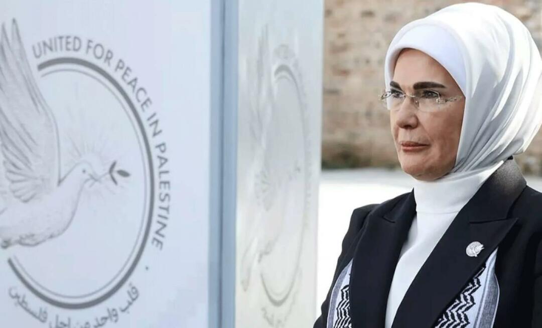 Globális hívás Erdoğan First Lady-től! "Felszólítjuk a nemzetközi közösséget, hogy tegyen lépéseket"
