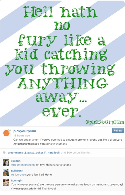 válassza ki a szilva instagram idézet bejegyzést