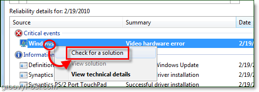 Ellenőrizze a Windows 7 problémák megoldását