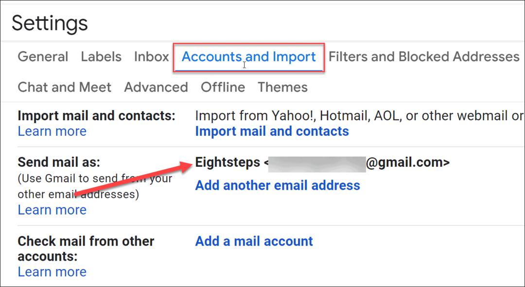 Hogyan változtassunk nevet a Gmailben