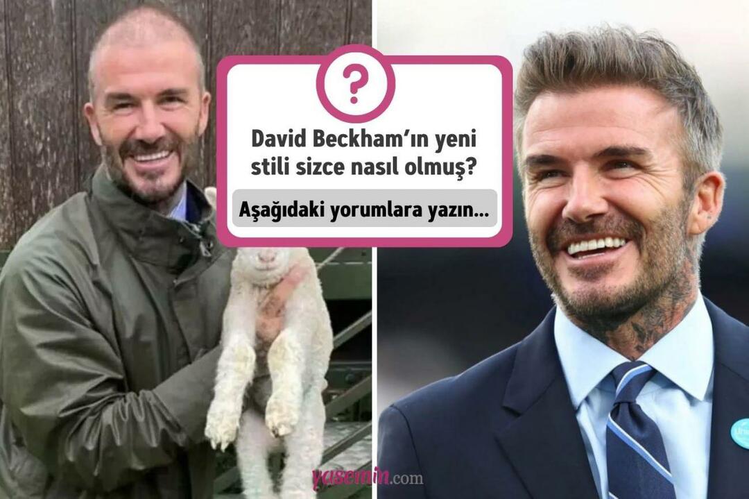 Mi a véleményed David Beckham átalakulásáról?
