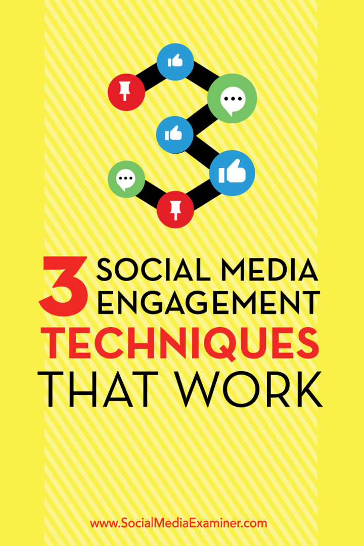 3 működő közösségi média elkötelezettségi technika: a szociális média vizsgáztatója