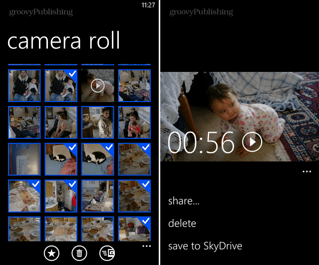 Windows Phone 8: Fotók és videók feltöltése a SkyDrive-ba