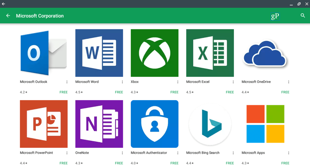 A Microsoft Office for Chromebookok már elérhető