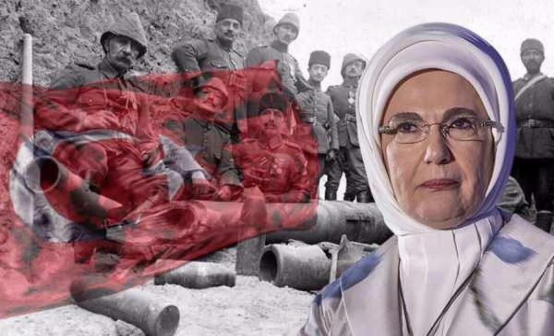 Erdoğan First Lady: A dicsőséges Çanakkale győzelem évfordulójának megünneplése