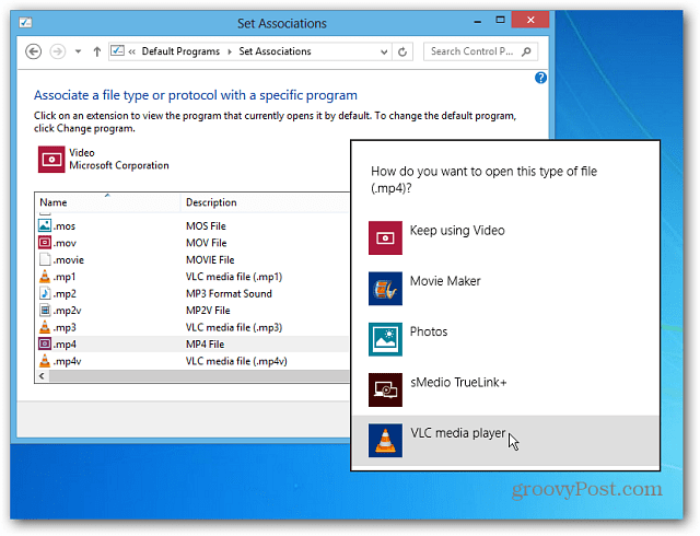 Windows 8: Videó- ​​és zenefájlok megnyitása az asztali programokban