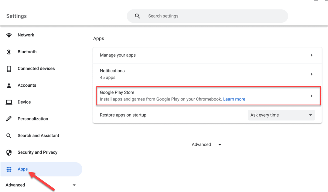 Hogyan lehet kijavítani, hogy a Google Play nem működik Chromebookon