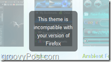 A Firefox béta-kiegészítői nem kompatibilisek