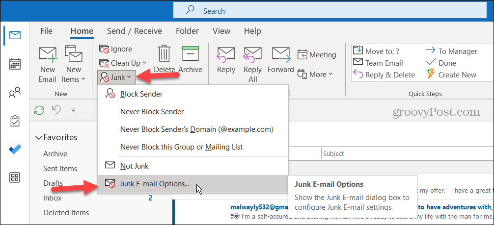 Az Outlook nem szinkronizál