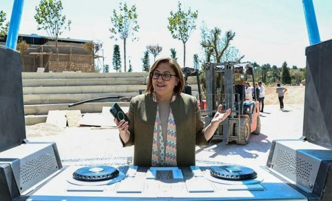 Fatma Şahin így jelentette be a Gaziantep új Fesztiválparkját: 