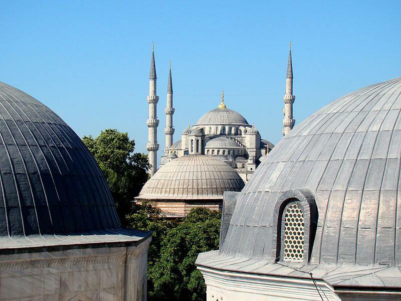 Kék mecset építészeti jellemzői 