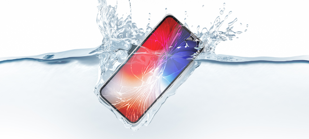 iPhone vízben