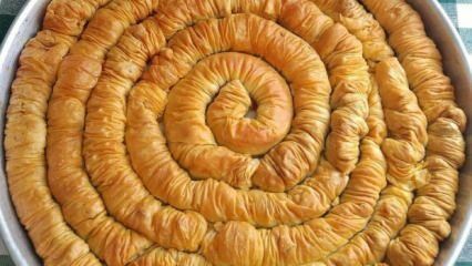 Gyakorlati „burma baklava” recept kész tésztából