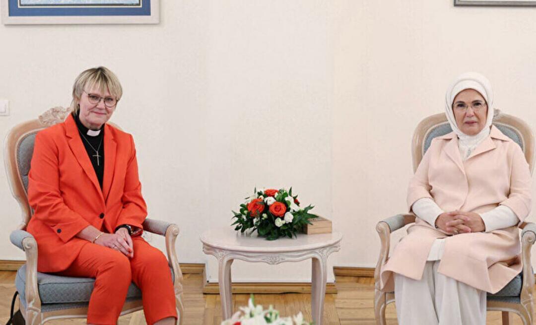 Gratulál Emine Erdoğannak Birgitta Ed, Ulf Kristersson svéd miniszterelnök felesége!