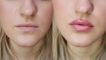 Hogyan lehet az ajkakat teljesebbé tenni? A legegyszerűbb és leghatékonyabb természetes ajakdugó