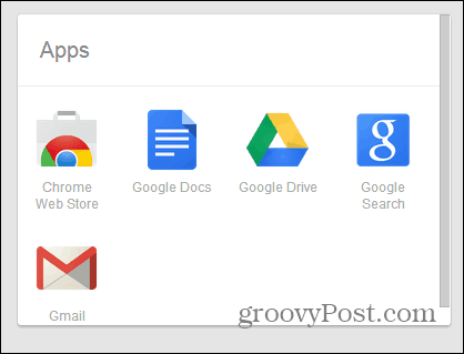 google chrome google most apps kártya