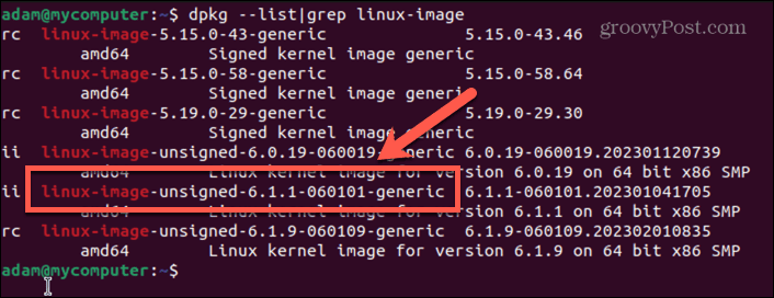 ubuntu kernel kép neve