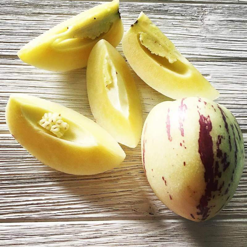 A pepino gyümölcs gazdag C-vitaminban