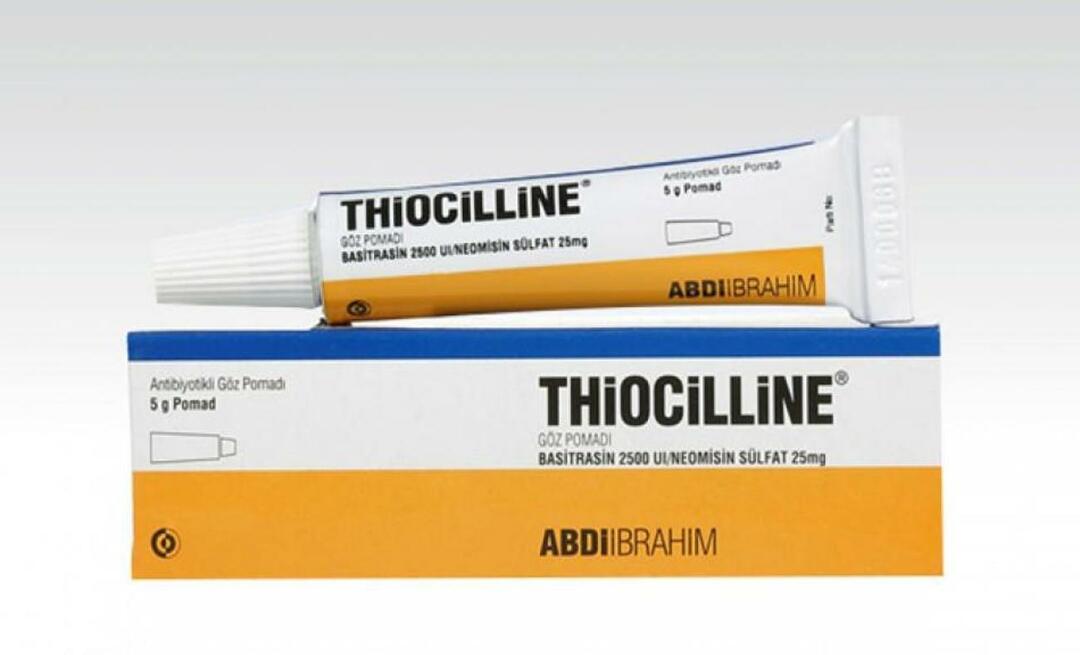 Mi az a tiocillin, mire használják, mire szolgál? Tiocillin krém 2023 ár