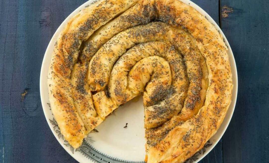 Hogyan készítsünk Denizli helyi ízét, jenes péksüteményt? MasterChef jen tészta recept
