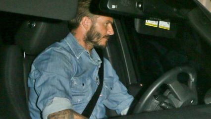 David Beckham engedélyét elkobozták!