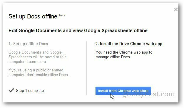 Google Docs Offline 2