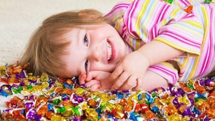 Az ünnepi cukorkák ártalma a gyermekek számára
