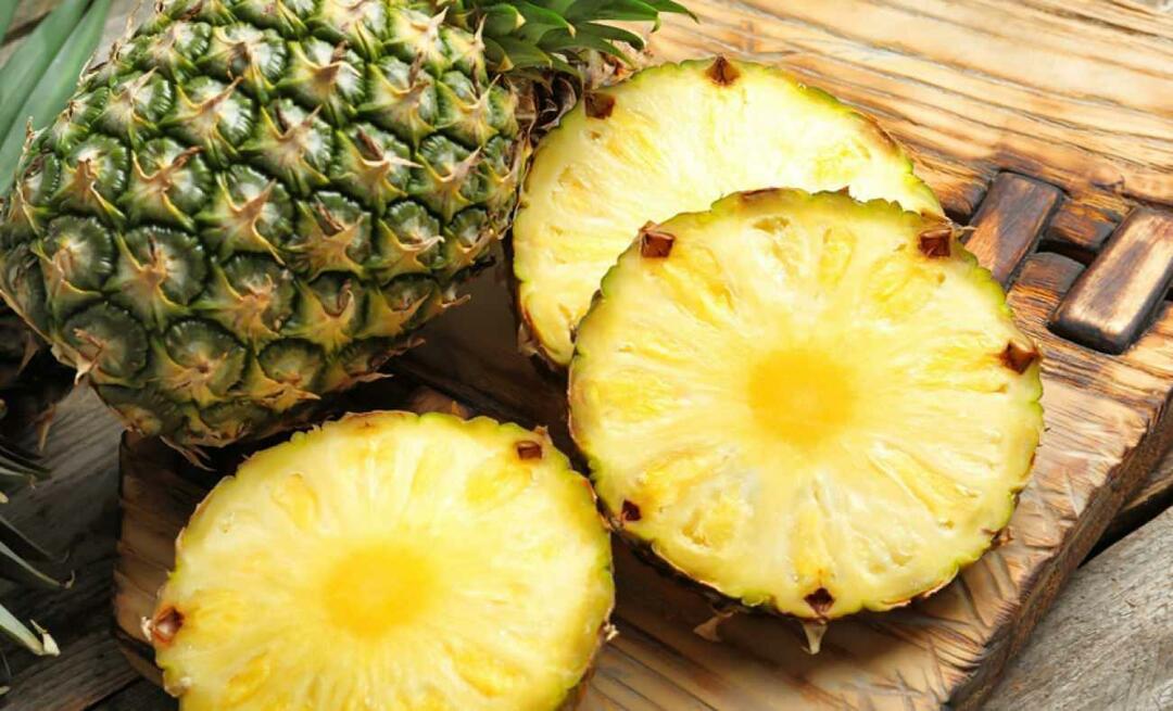 Mi történik, ha minden nap megeszel egy szelet ananászt? Nem fogja elhinni, ha meghallja az előnyeit.