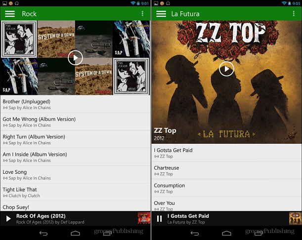 Xbox Zene az Androidon