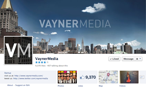 vayner media a facebook-on