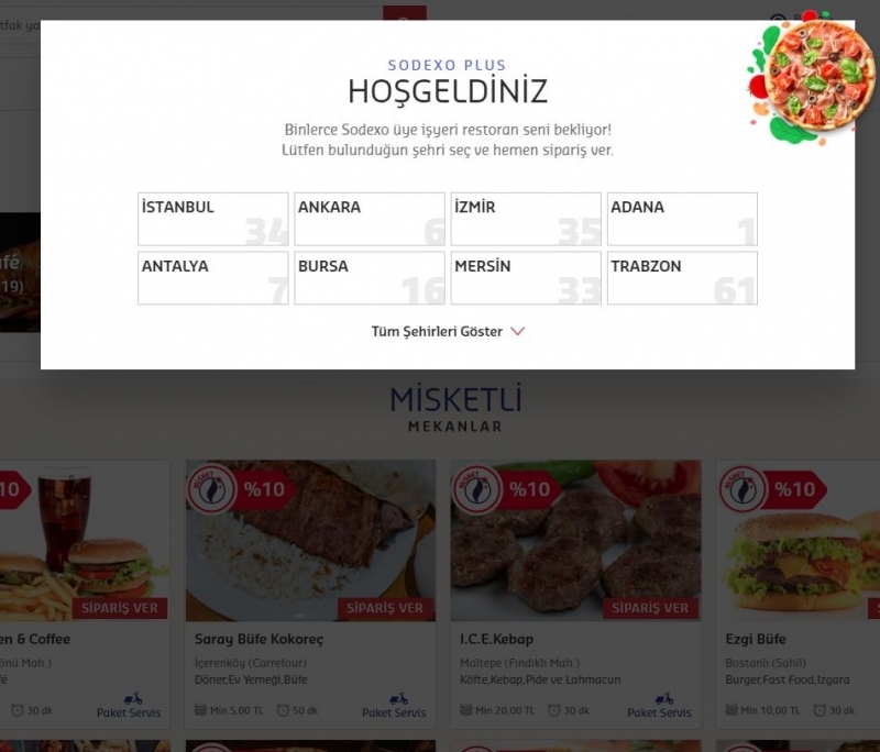 Webhelyek, ahol ételt online lehet megrendelni