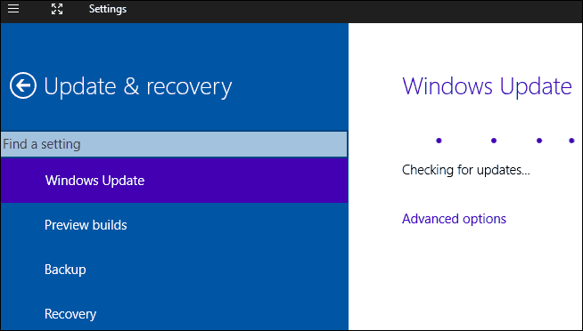 A Windows 10 műszaki előnézete szivárgott verzió (9901)