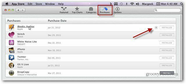 Mac App Store ikonra
