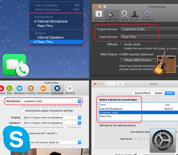 A Loopback lehetővé teszi a Mac-felhasználók számára, hogy a hangot a Zoom vagy a Skype segítségével továbbítsák az OBS Studio-hoz, hogy rögzítsék a társgazda hangját.