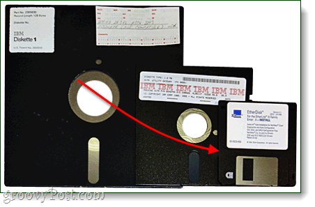floppy lemez példakép