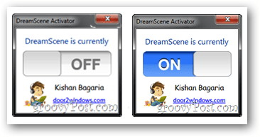 engedélyezze a DreamScene Activator alkalmazást