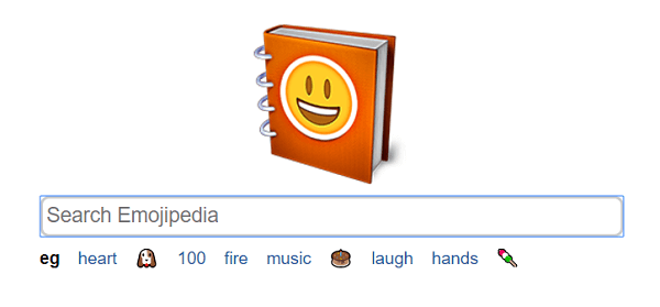 Az Emojipedia az emojis keresőmotorja.