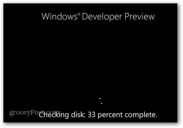 Windows 8 új lemezhiba-ellenőrző szolgáltatás