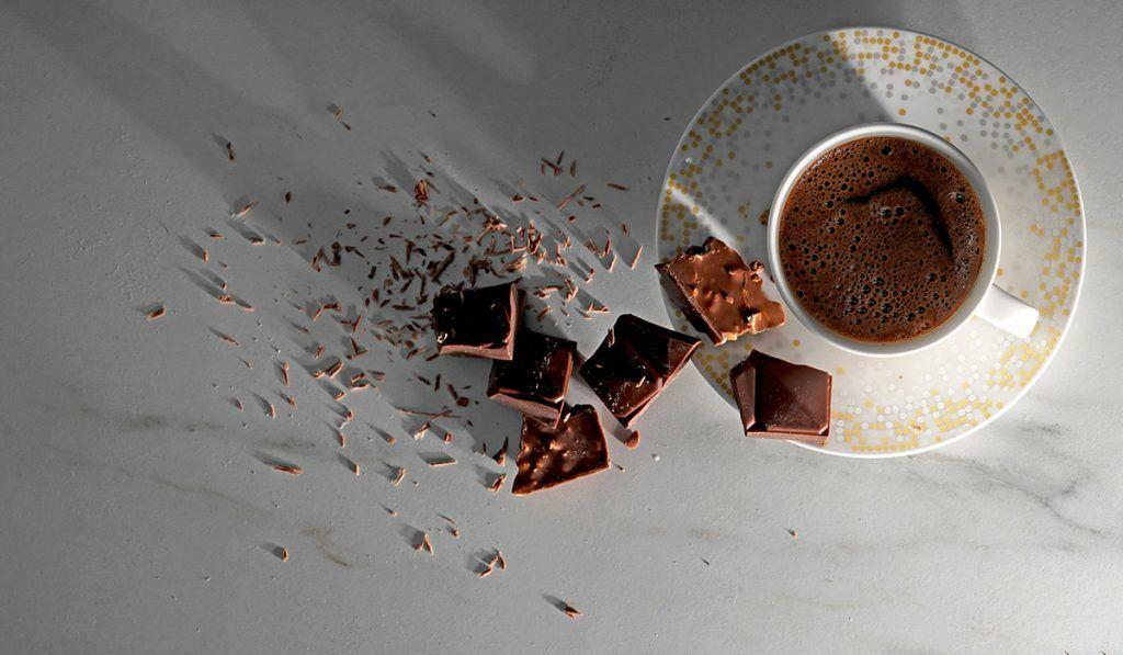 Csokoládé és török ​​kávé páros