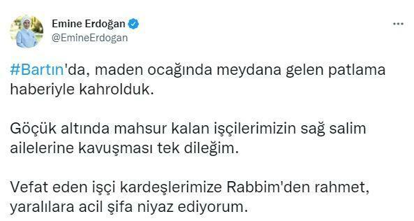 Emine Erdogan megosztása