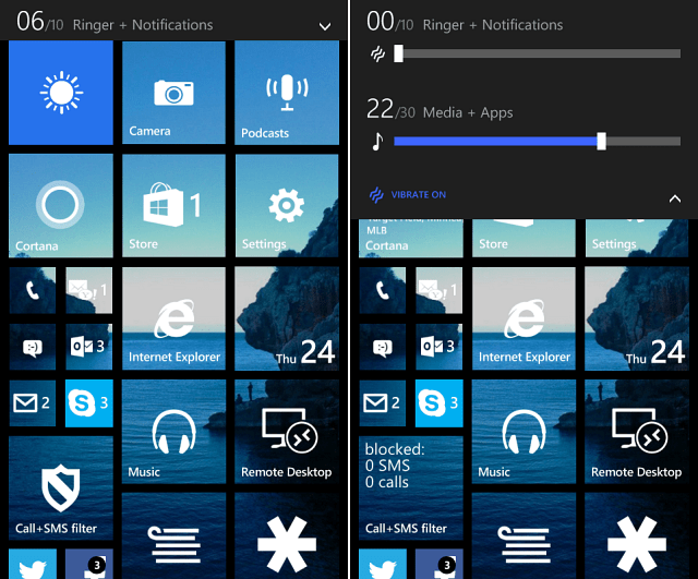 Windows Phone 8.1 Tipp: Kapcsolja ki a Ringerek és riasztások gyors üzemmódját