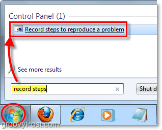 kattintson a Windows 7 indító gömbjére, és keresse meg a rögzítési lépéseket