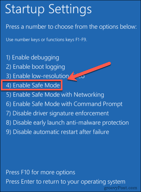 Windows 11 engedélyezi a csökkentett módot