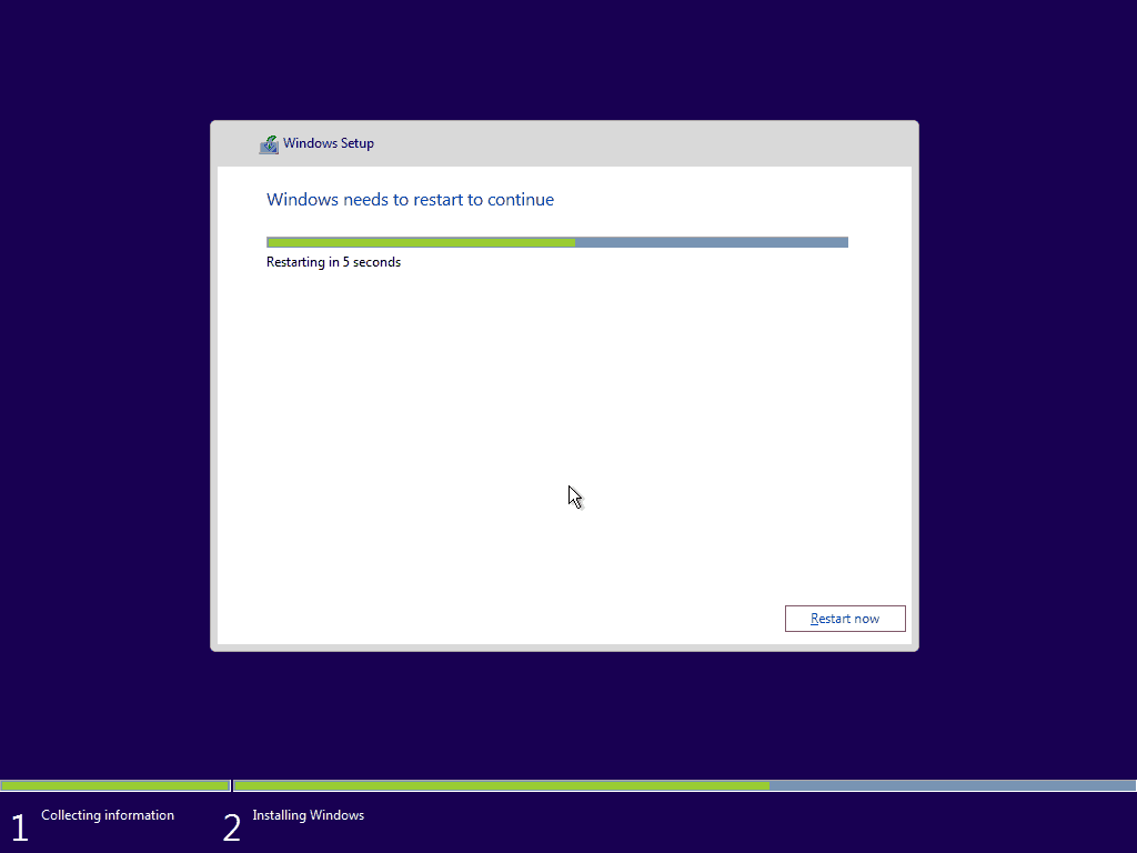 12 A Windows 10 tiszta telepítése