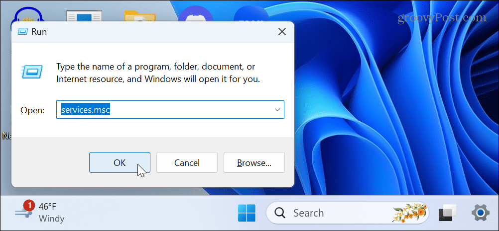 A távoli eljáráshívás sikertelen Windows 11